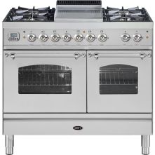 Boretti VFPNR104IX fornuis roestvrijstaal