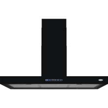 Boretti SHP1090ZW wand afzuigkap zwart
