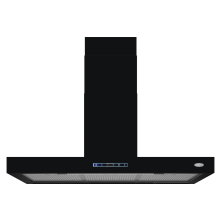 Boretti SHP990ZW wand afzuigkap zwart