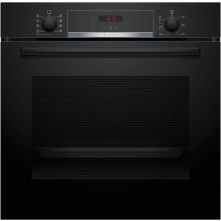 Bosch HBA534EB3 inbouw oven met 3D hetelucht en energieklasse A label - zwart
