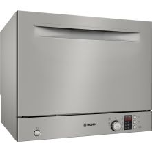 Bosch SKS2ITI00E vrijstaande kleine compacte vaatwasser - zilver