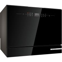 Bosch SKS6ITB00E compacte kleine vrijstaande vaatwasser - zwart