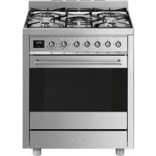 Smeg C7GMXNLK9 fornuis roestvrijstaal - 70 cm. breed