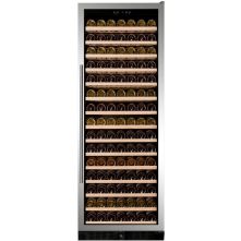 Dunavox DX-194.490SSK vrijstaande wijnkoelkast - roestvrijstaal