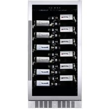 Dunavox DX-70.258SS vrijstaande wijnkoelkast - roestvrijstaal