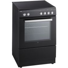 Etna FIV560ZWA inductie fornuis - zwart - 2-fasen aansluiting