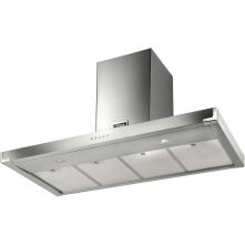 Falcon Super Flat 110 rvs - wand afzuigkap - 110 cm. breed