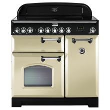 Falcon Classic Deluxe 90 inductie fornuis - creme