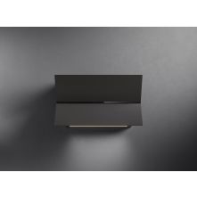 Falmec FUSION 85 zwarte wand afzuigkap - schuin design model