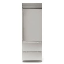 Fhiaba X-Pro XS7490HWT side-by-side wijn/vries - 75 cm - rvs