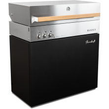 Flammkraft DE BLOCK D IVOORZWART (GEN.5) barbecue