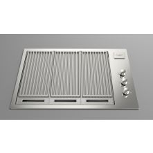 Fulgor milano FOBQ 803 G X inbouw gas barbecue - rvs