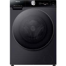 Hisense WF7S1247BB zwarte wasmachine met AI en AutoDose