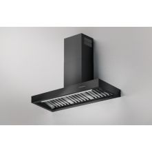 Senza Nome Ostro 90 wand afzuigkap - zwart - 90 cm. breed