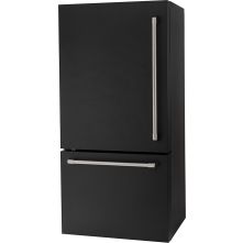 Iomabe ICO19JSPR L 8BM vrijstaande bottom mount koelkast - mat zwart
