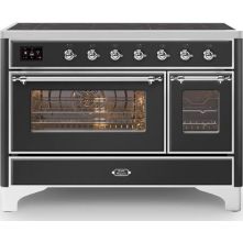 Ilve MI127NE3/MG inductie fornuis - mat grafiet - 120 cm. breed