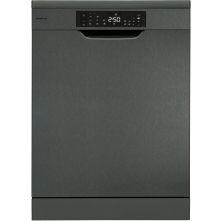 Inventum VVW6040AB vrijstaande vaatwasser - blacksteel / zwart rvs