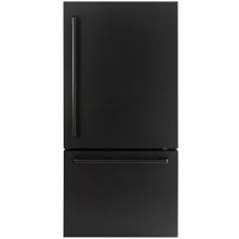 Iomabe ICO19JSPR 3BM-CBM inbouw bottom mount koelkast - mat zwart