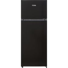 Etna KDV156ZWA dubbeldeurs koelkast - zwart