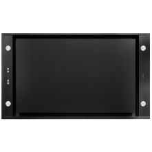 Novy 6812 inbouw plafond afzuigkap - zwart - plafondunit