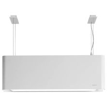 Novy Mood 7550 eiland afzuigkap wit - recirculatie