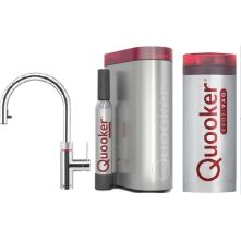Quooker PRO3 & CUBE Flex koud, bruisend en kokend water kraan