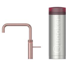 Quooker PRO3 Fusion Square ROSE KOPER - kokend water kraan