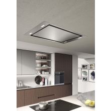 Senza Nome Vento 120 S inbouw plafond afzuigkap - rvs