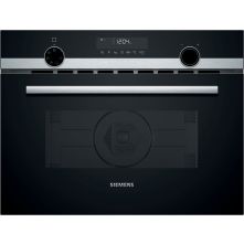 Siemens CM585AGS1 inbouw combi-magnetron - zwart