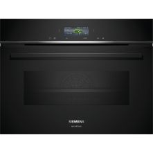 Siemens CM724G1B3 inbouw oven met magnetron - zwart glas