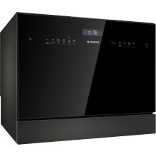 Siemens SK25IB00TE compacte kleine vaatwasser - zwart - vrijstaand