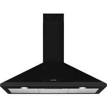 Smeg KSED95NEE wand afzuigkap - hoogglans zwart
