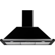 Smeg KT90BLE wand afzuigkap zwart