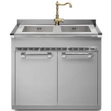 Steel A9S-L2 inbouw spoelunit