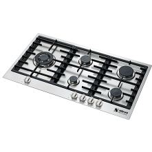 Steel GP7B-5 Genesi inbouw gas kookplaat - 90 cm breed