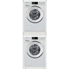 Wasmachinekast ONE PAIR wasmachine / droger zuil kast - wit