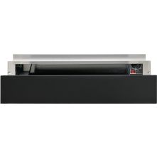 Whirlpool W1114 inbouw warmhoudlade - zwart glas