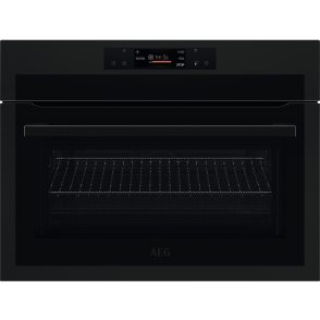 AEG KME768080T inbouw oven met magnetron - mat zwart