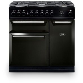 Aga Masterchef Deluxe 90 gas fornuis - pewter - outlet