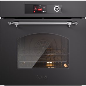 Ilve OV60SNT3/MGC inbouw oven mat grafiet/chroom - 60 cm. breed
