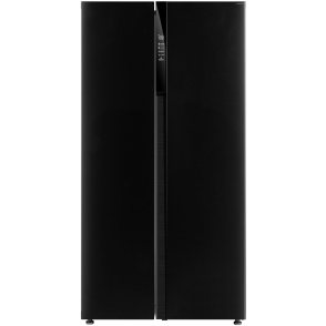 Inventum SKV0178B side-by-side koelkast - zwart