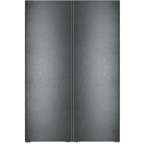 Liebherr XRFbd 5220-20 vrijstaande side-by-side koelkast blacksteel