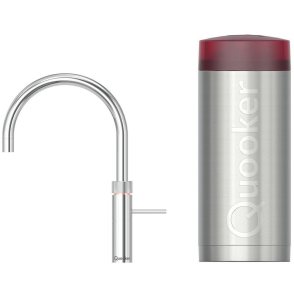Quooker COMBI Fusion Round CHROOM - kokend water kraan