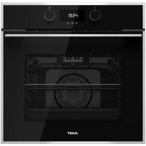 Teka HLB 840 P inbouw oven - zwart glas met rvs rand