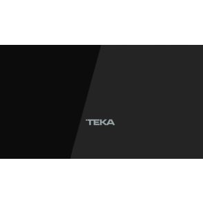 Teka KITVS/CPCOLORBK voorzetdeur inbouw zwarte glas