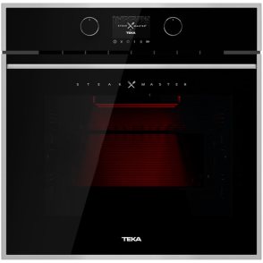 Teka STEAKMASTER ST inbouw oven - zwart glas met rvs rand