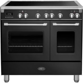 Boretti CFBI902ZW2 inductie fornuis dubbele oven - zwart - sale