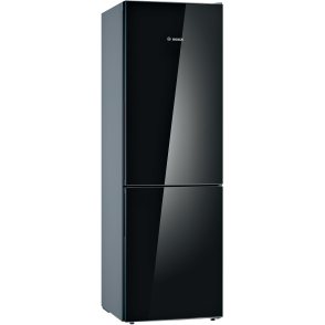 Bosch KGV36VBEAS zwart koelkast