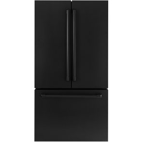 Iomabe INO27JSPF 3BM-CBM Amerikaanse koelkast - French door - mat zwart