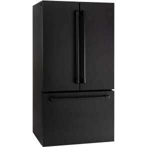 ioMabe INO27JSPF 8BM-CBM Amerikaanse koelkast - French door - mat zwart